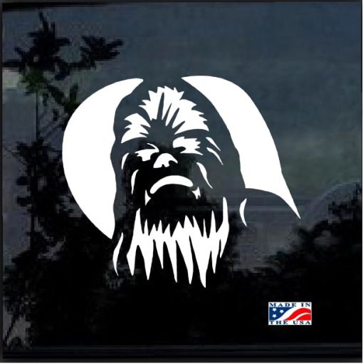 Star Wars Chewbacca Decal Sticker