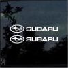 Subaru WRX STI Impreza Forester set of 2 JDM Car Window Decal Sticker