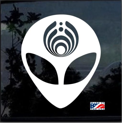 bassnectar alien decal sticker