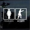 my wife your wife decal sticker