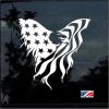 Eagle American Flag Decal Sticker