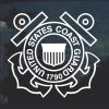 Coast guard window decal sticker