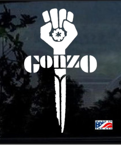 Gonzo Fist - Cartoon Decal Sticker