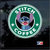 Stitch Coffee Full Color Decal Sticker