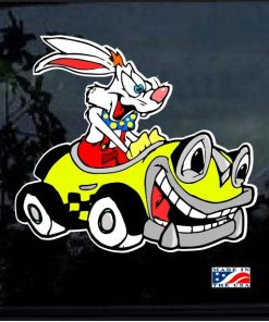 Roger Rabbit Joy Ride Full Color Decal Sticker