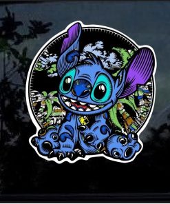 Stitch Enchanted Full Color Decal Sticker