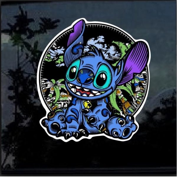 Stitch Enchanted Full Color Decal Sticker