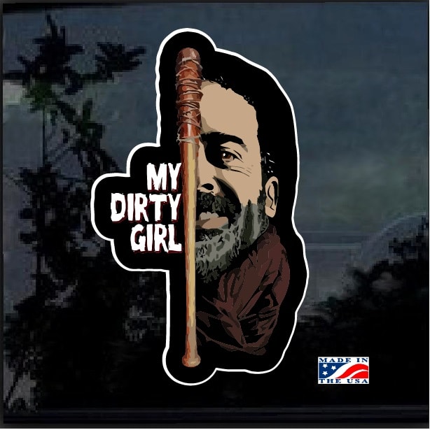 The Walking Dead Negan This is Lucille and she Is Awesome Peel Off Sticker Decal 