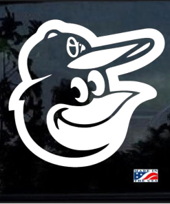 Baltimore Orioles Window Decal Sticker