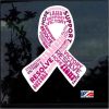 Breast Cancer Awareness Full Color Decal Sticker