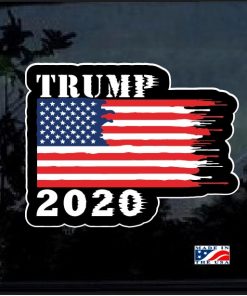 Donald Trump 2020 Full Color Decal Sticker
