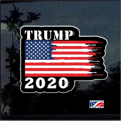 Donald Trump 2020 Full Color Decal Sticker