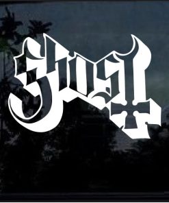 ghost band decal sticker