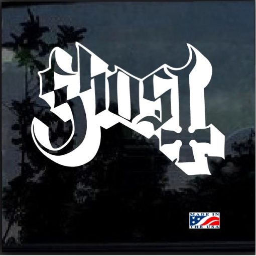 Ghost Band decal sticker