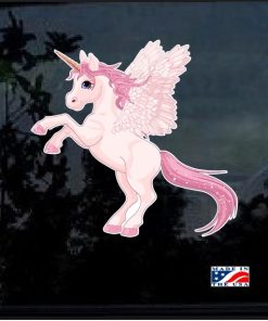 Pegasus Unicorn Full Color 7 Inch Decal Sticker