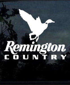 Remington Country Duck Hunting Window decal Sticker