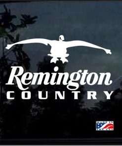 Remington Country Goose Geese Hunter Decal Sticker