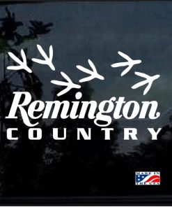 Remington Country Tracks Hunting Decal Sticker