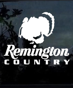 Remington Country Turkey Hunting Window decal Sticker