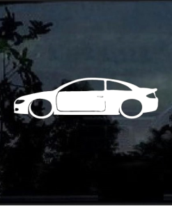 Toyota Solara Lowered outline window decal Sticker