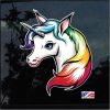 Unicorn Full Color Outdoor Decal Sticker