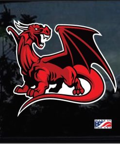 Wales Red Dragon Full Color Outdoor Decal Sticker