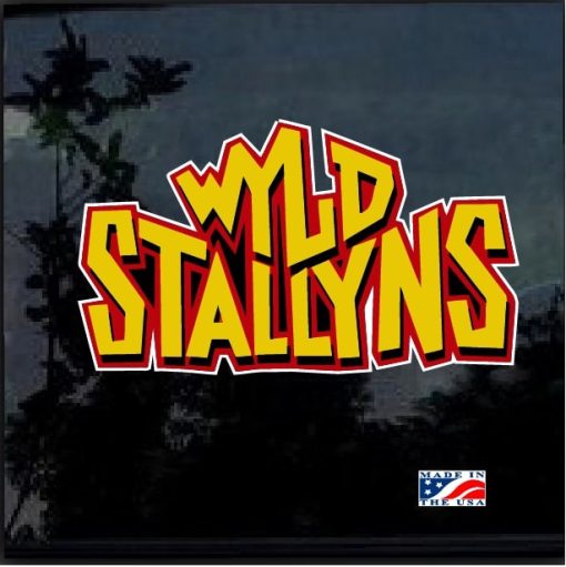 Wyld Stallyns Band Man Full Color Decal Sticker