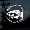 Bending Tips and Rippin Lips Fishing Decal Sticker