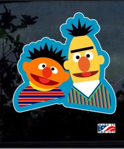 Bert and Ernie sesame street Decal Sticker