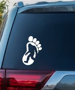 Bigfoot Silhouette - Bigfoot Decal Stickers