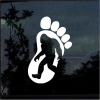 Bigfoot Silhouette Window Decal Sticker