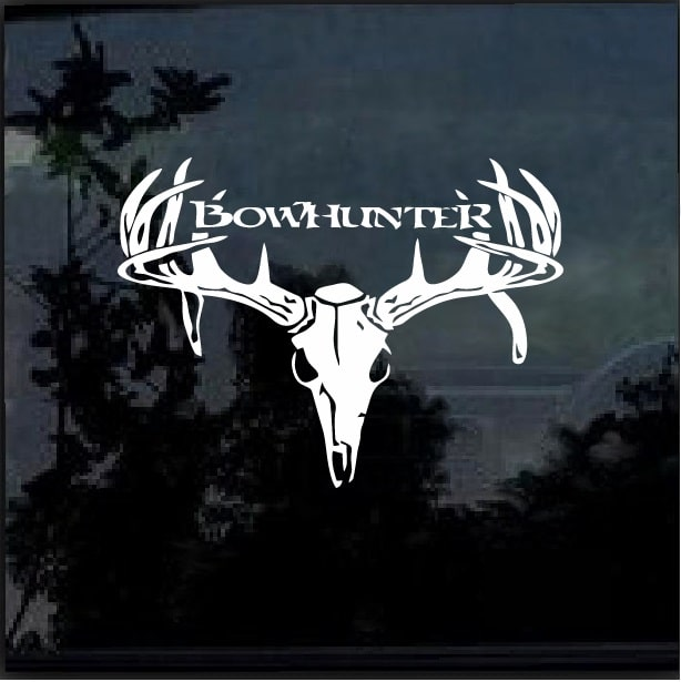 Big Buck Decal Sticker hunting archery deer