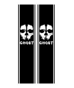 Call of Duty Ghost Truck Bedside stripes Decal set of 2