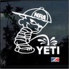 NRA Calvin Pee On Your Yeti Decal Sticker