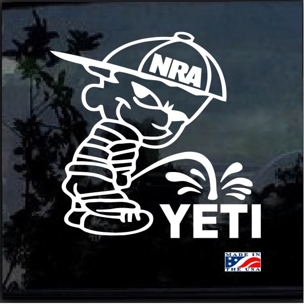 Custom 2024 yeti decal