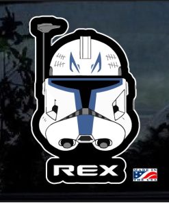 Captain Rex clone wars Full Color Decal Sticker