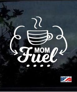 Coffee Mom Fuel Decal Sticker