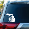 Detroit Tigers Michigan Window Window Decal Sticker