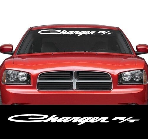 Charger R/T Windshield Banner – Dodge Decal Stickers | MADE IN USA