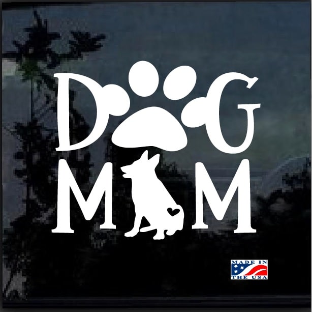 German shepherd 2025 mom decal