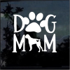 Dog mom Boxer Window Decal Sticker