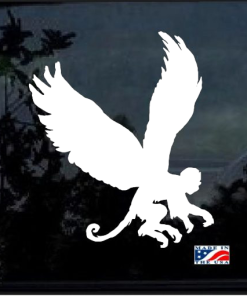 Flying Monkey Wizzard of Oz - Cartoon Decal Sticker