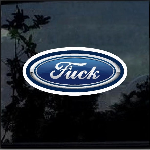 Ford-Fuck Aufkleber