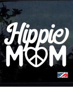Hippie Mom Decal Sticker