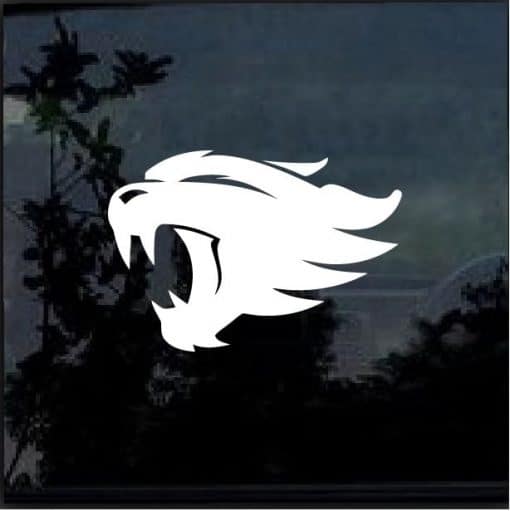 Kentucky Wildcats Head Window Decal Sticker