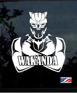 Marvel Black Panther Wakanda - Cartoon Decal Sticker