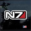 Mass N Effect N7 Full Color Decal Sticker