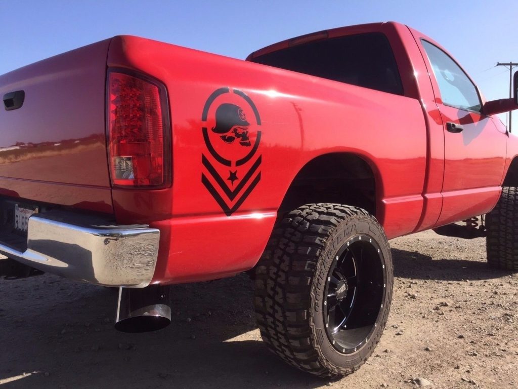 Metal Mulisha Bars Truck Bedside Decal Sticker Set of 2