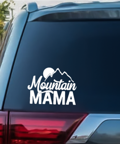 Mountain Mama Window Decal Sticker