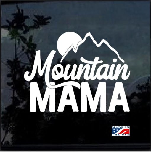 Mountain Mama Decal Sticker